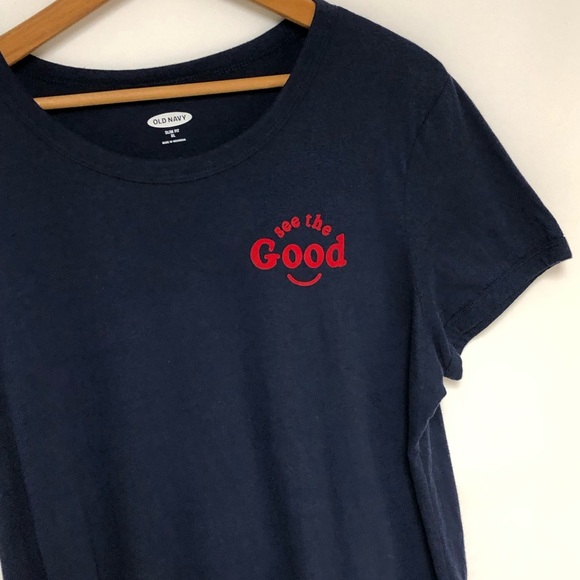 Old Navy See The Good Graphic Tee Sz XL - Picture 3 of 9